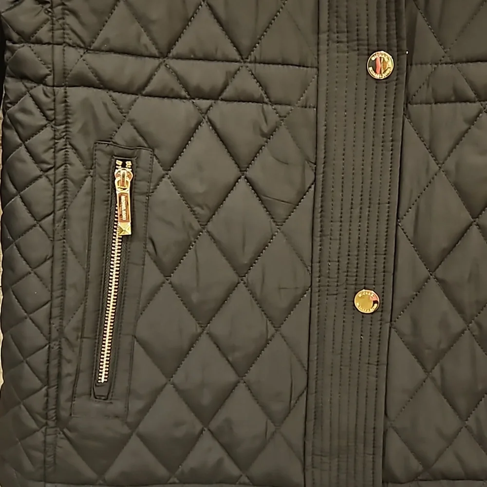Michael Kors - Black - Quilted Jacket - NWT - Retail $250 - - Picture 4 of 5